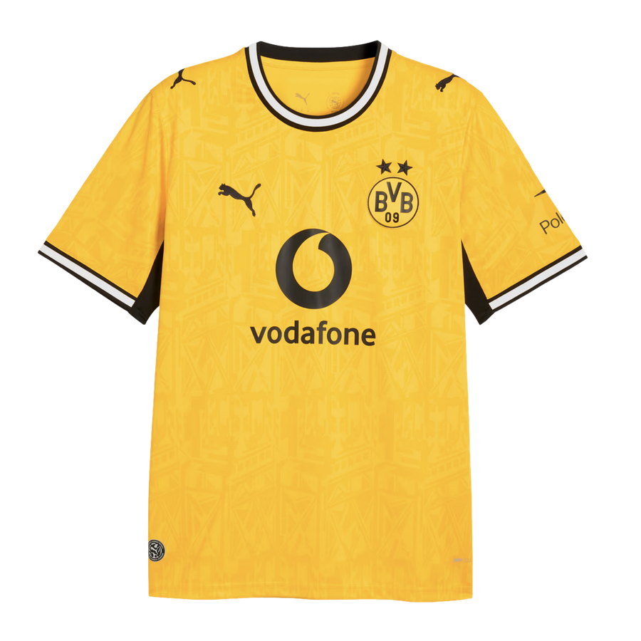Detalle de la tela del jersey Borussia Dortmund Local - 26/27