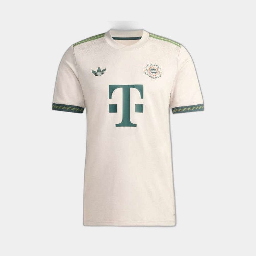 Detalle de la tela del jersey Bayern Múnich Oktoberfest - 25/26